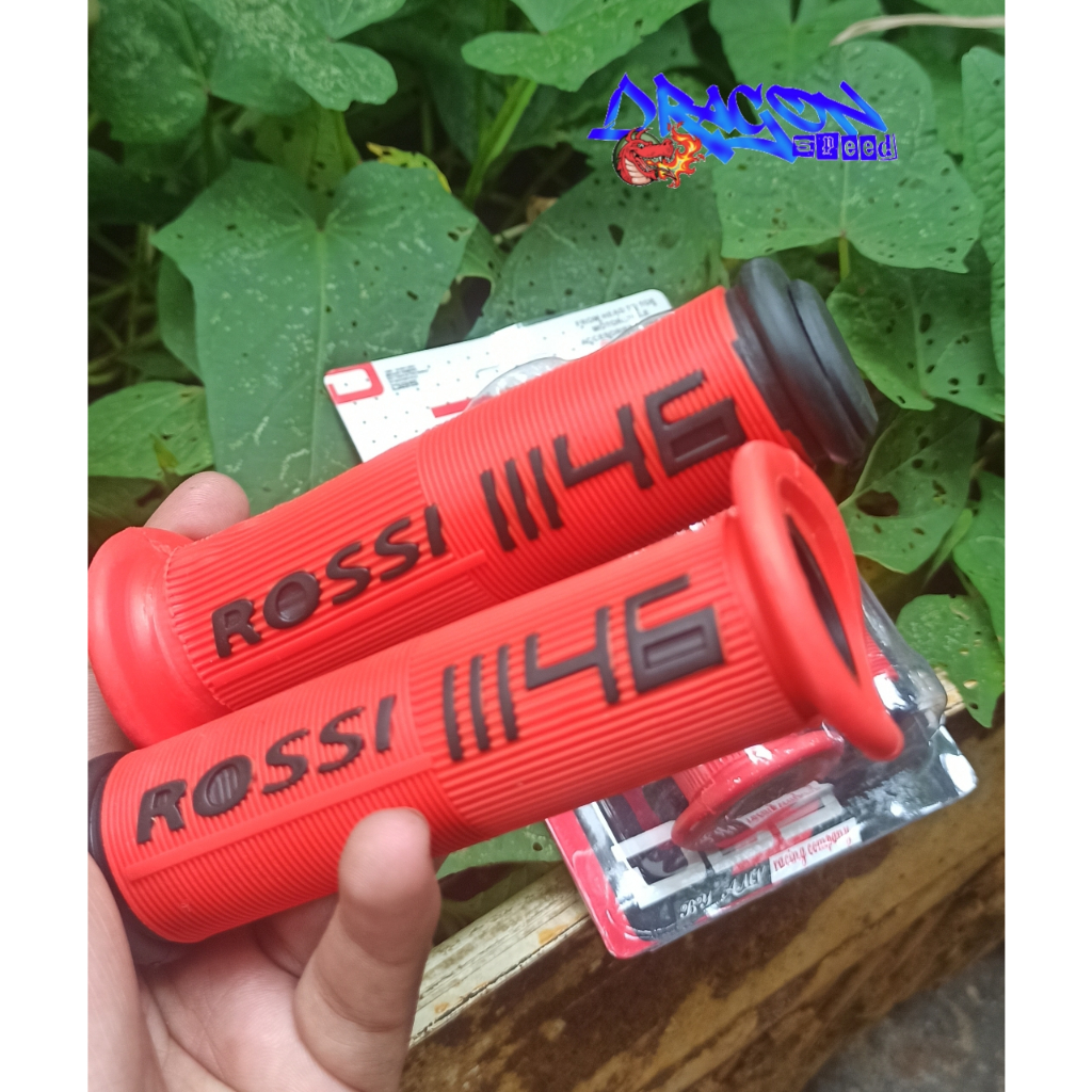 Handgrip karet handle rossi 46 merah