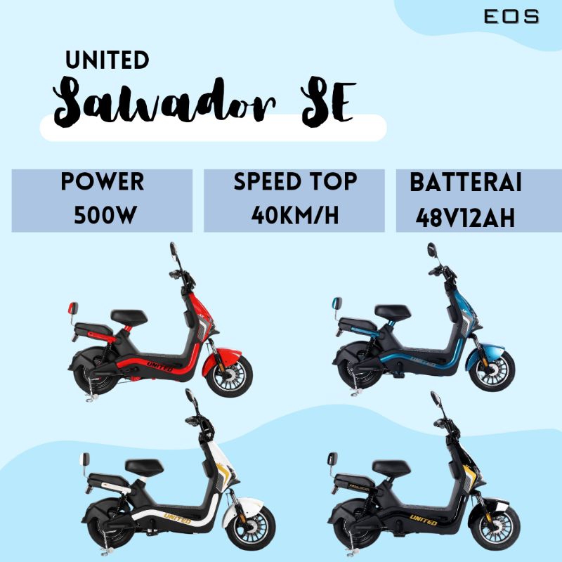 Sepeda Listrik United Salvador SE