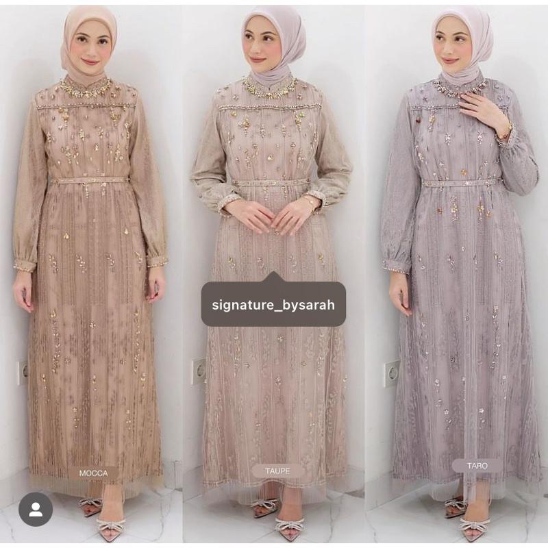 MYRA PLEATS DRESS BY SARAH THE LABEL (STL)