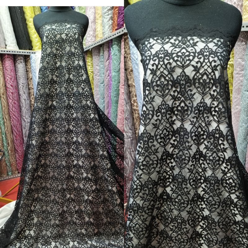 KAIN BROKAT KATUN // KAIN BROKAT METERAN // KAIN BROKAT HALUS