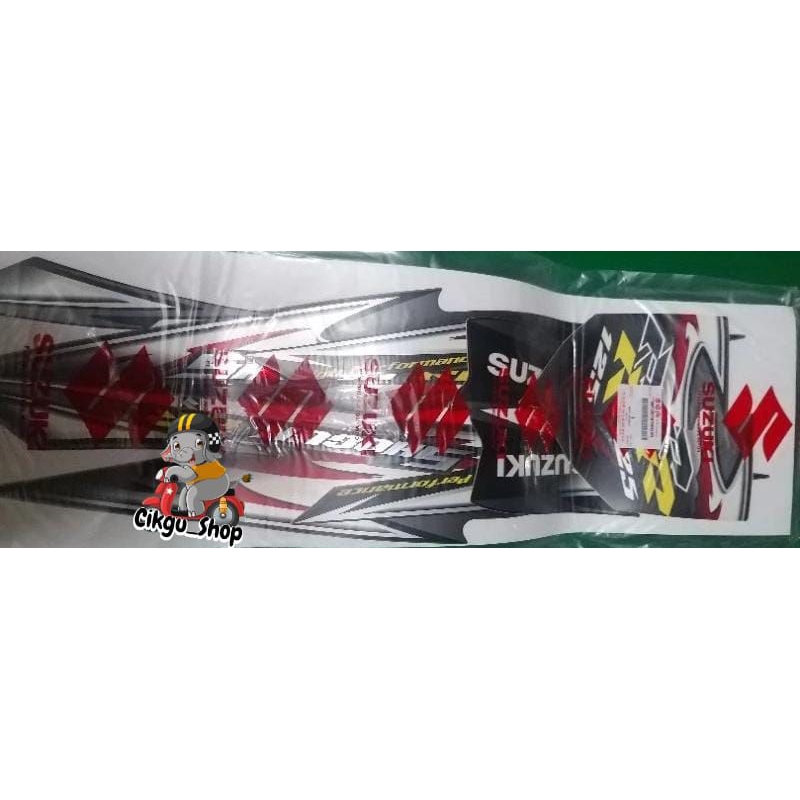 Striping Shogun Sp FL 125cc 2009, Hitam Abu² SGP