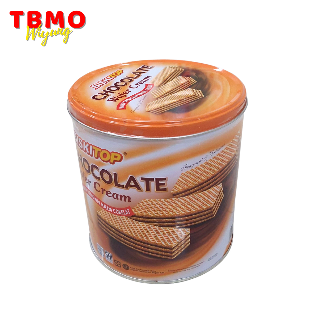 

Edisi Lebaran Biskitop Chocolate Wafer Cream 500gr Biskuit Lebaran