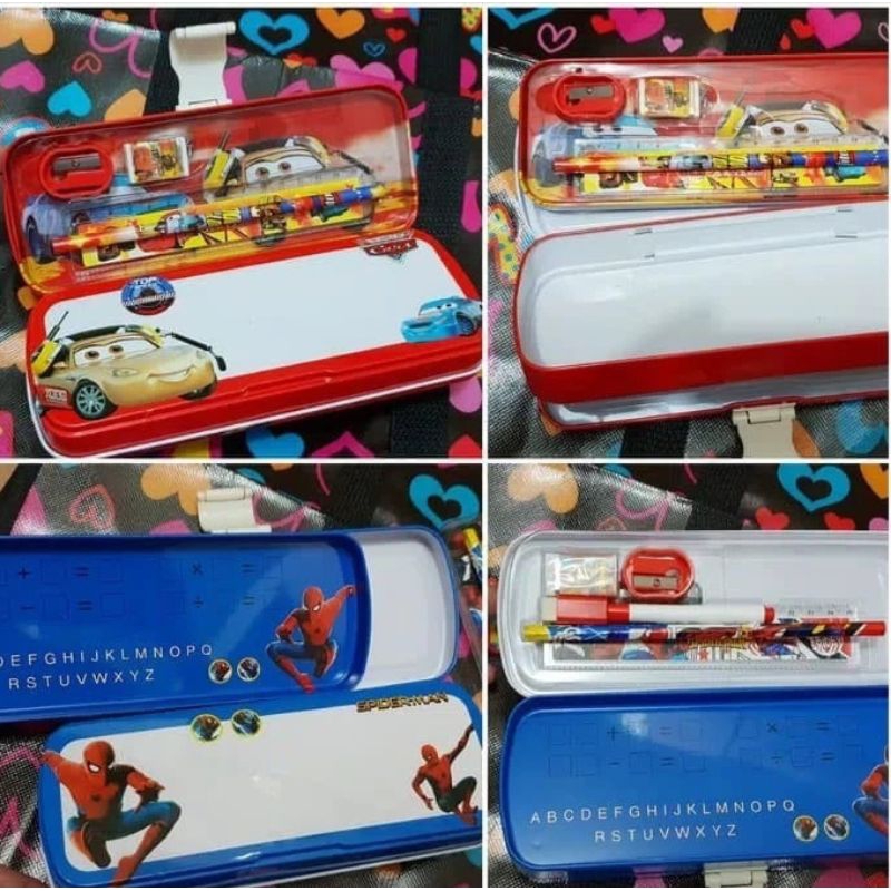 

Kotak Pensil Alumunium 2 Tingkat+Papan Tulis