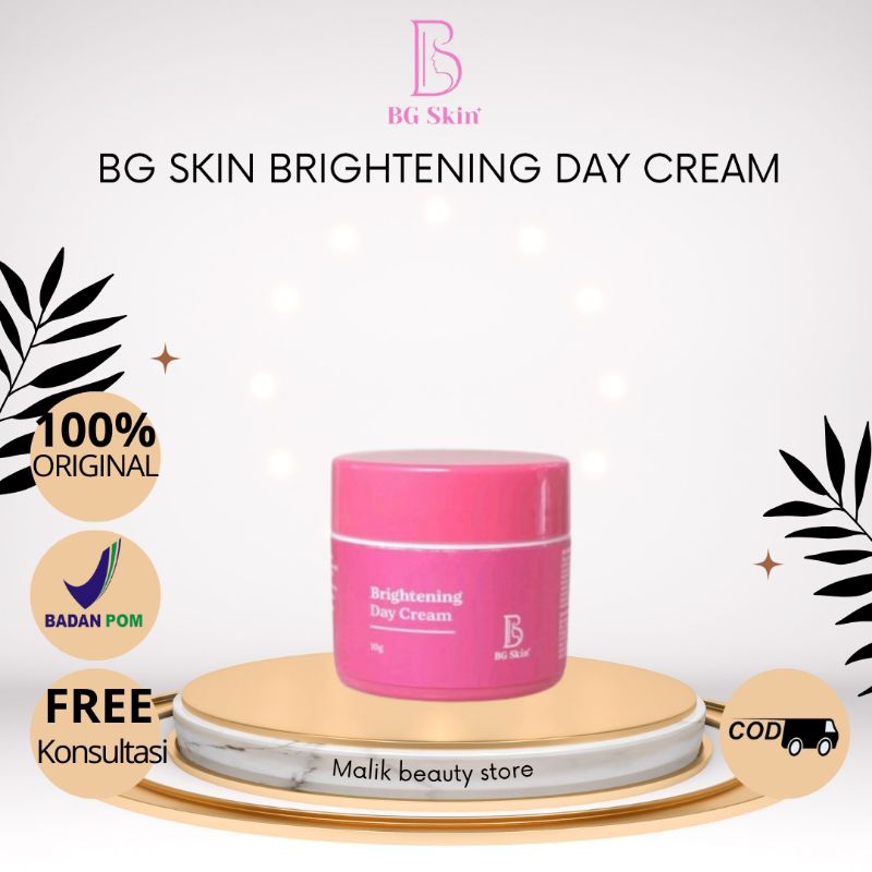 BG skin brightening day cream premium skincare siang krim anti flex moisturizer SPF 20 mencerahkan b