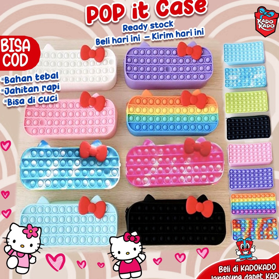 

READY STOK Ready stock pop it CASE bahan premium by kadokado