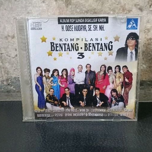 CD musik Kompilasi Bentang Bentang - 3 VGC Darso Evie Tamala Didi kempot