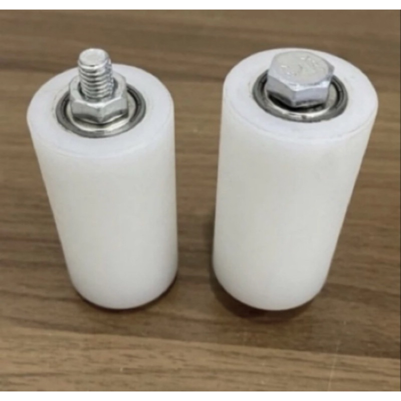 Roda nilon pagar 35mm besi dan stainless/Roda nilon pagar