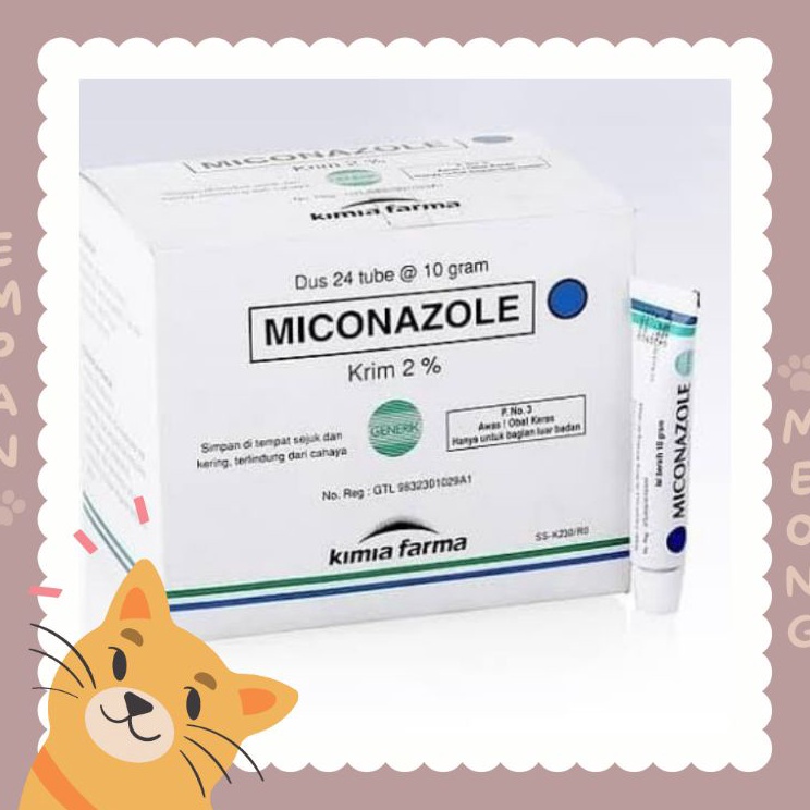 COD Salep Jamur Miconazole Nitrate Box isi 24 pcs