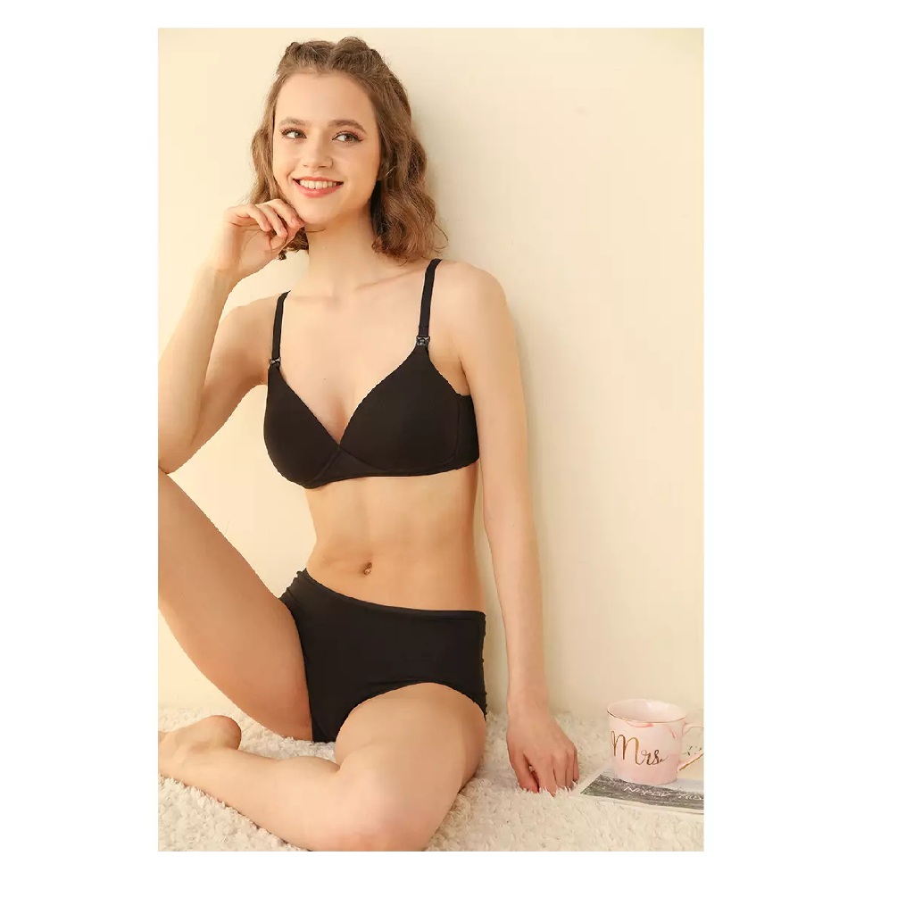 PAKAIAN DALAM WANITA Pierre Cardin Cotton Modal Maternity Bra 609-62329B