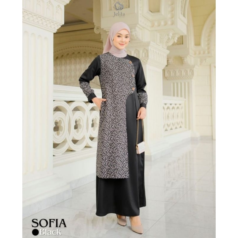 SOFIA BLACK BY JELITA MUSLIMAH JELGANT