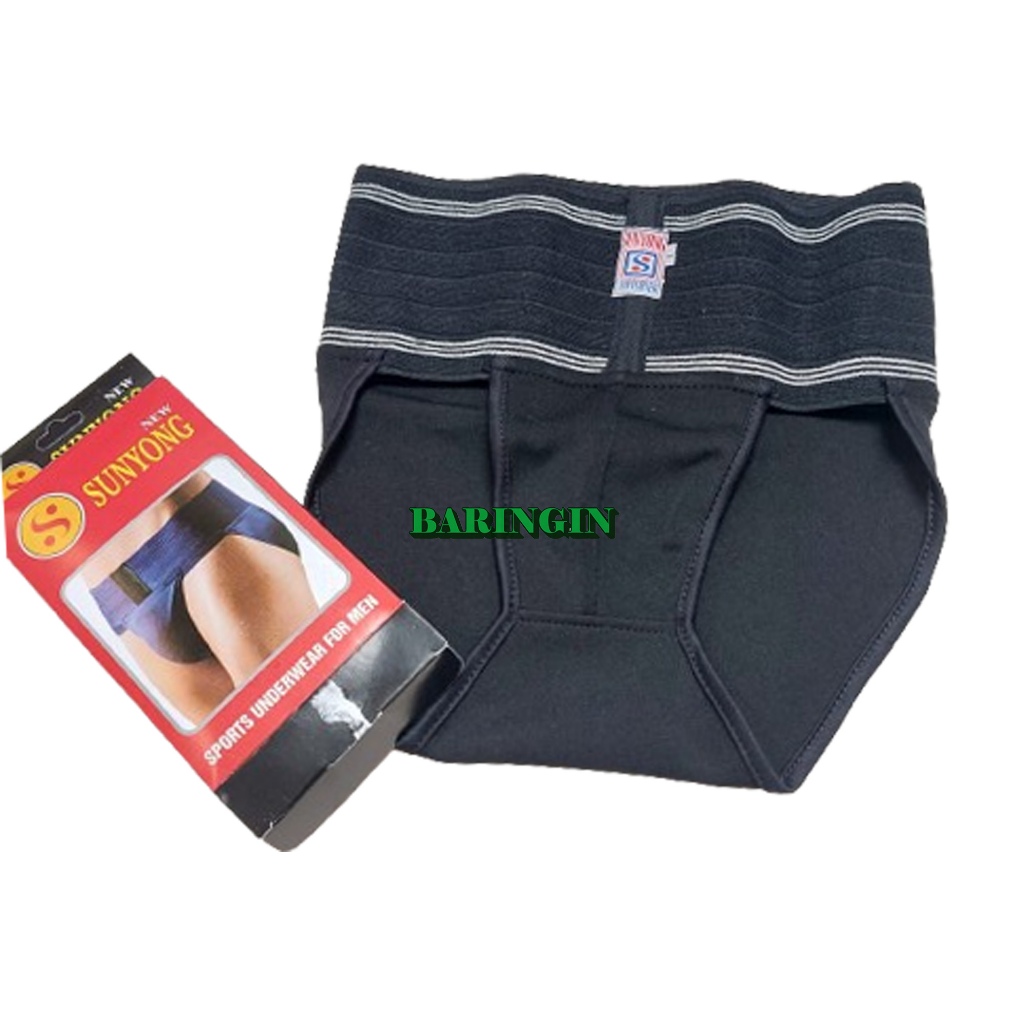 lok Brief Supporter Celana Dalam Turun Berok-Cd Untuk Hernia-Cd Olahraga-Celana Dalam Pria Dewasa