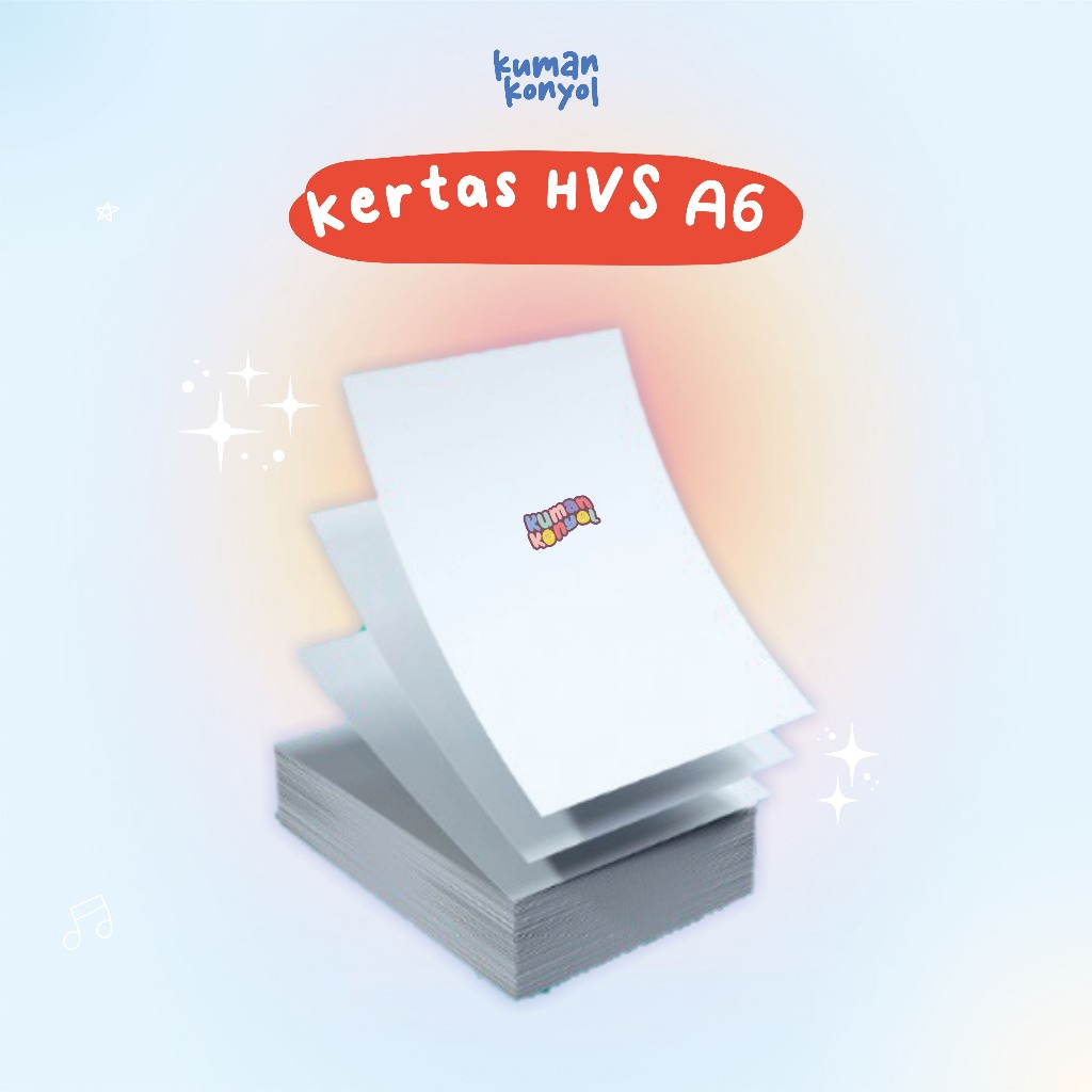 

KERTAS HVS A6 ◼️ KERTAS RESI