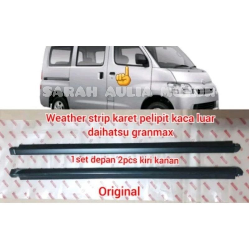 Karet Pelipit Kaca Karet Kaca Luar Daihatsu Grandmax Luxio Original