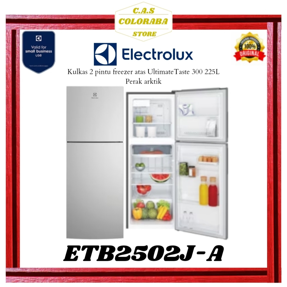 KULKAS ELECTROLUX ETB2502J-A KULKAS 2 PINTU 225L INVERTER ETB2502JA ETB2502 ETB 2502 J A