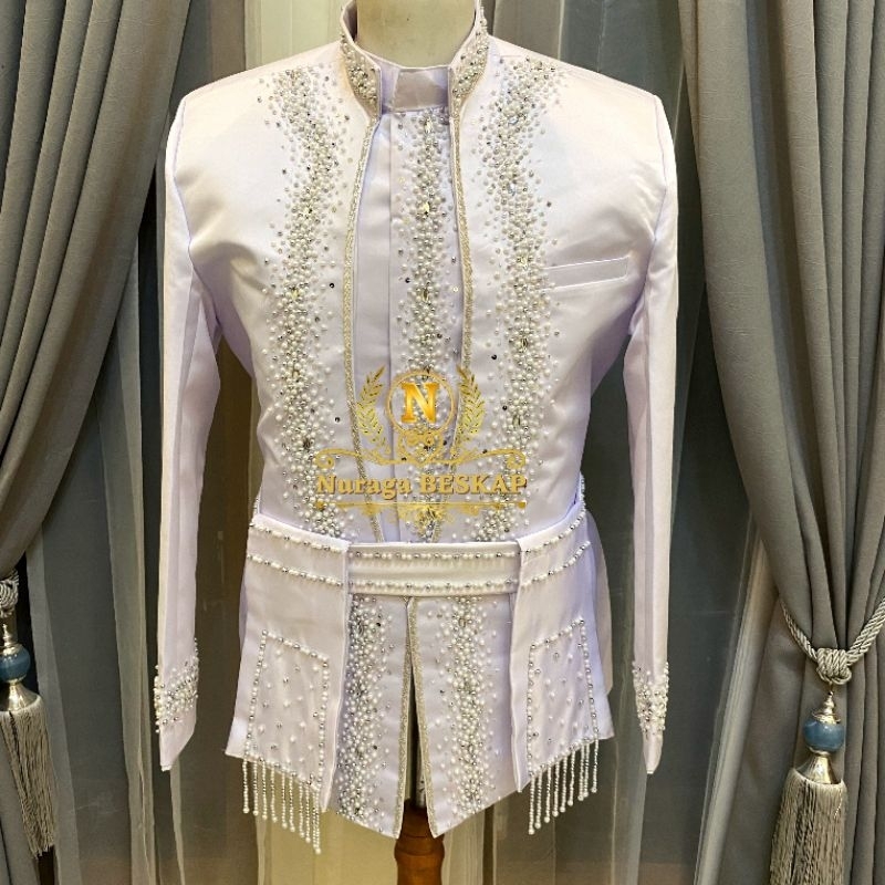 Beskap pengantin Sunda / baju pengantin adat sunda / beskap murah