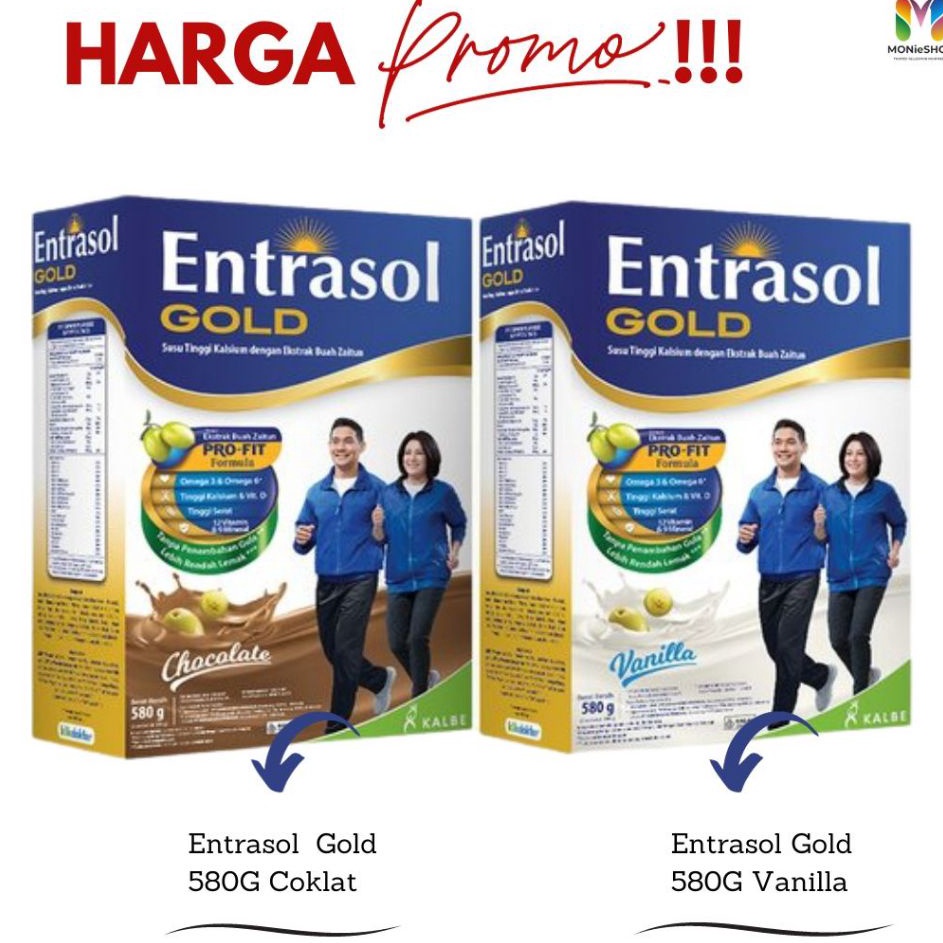 

PROMO SALE Entrasol Gold 6gr 58 gram Coklatvanila