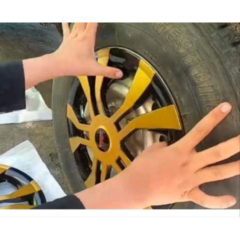 Whell Cover Dop Roda Ring 13 Harga 1 an Cocok Untuk Velg Kaleng Mobil T 120 ss Espas Mega Carry futu