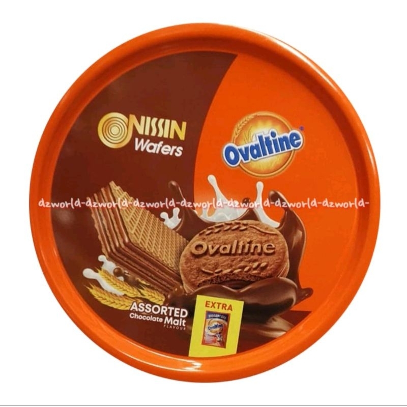 

Nissin Wafers Ovaltine Assorted Chocolate Malt 246 gr
