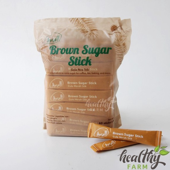 

HEMAT PROMO Brown Sugar Bubuk Stick Ansell Gula Merah Coconut Sugar Nira Kelapa Palm Sugar Gula Kelapa