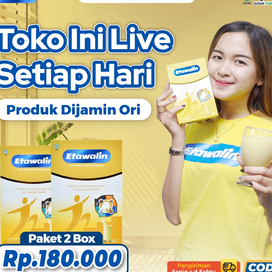 

Terlaku Etawalin Susu Kambing Etawa Solusi Asam Urat Dan Nyeri Sendi Official 2 Box
