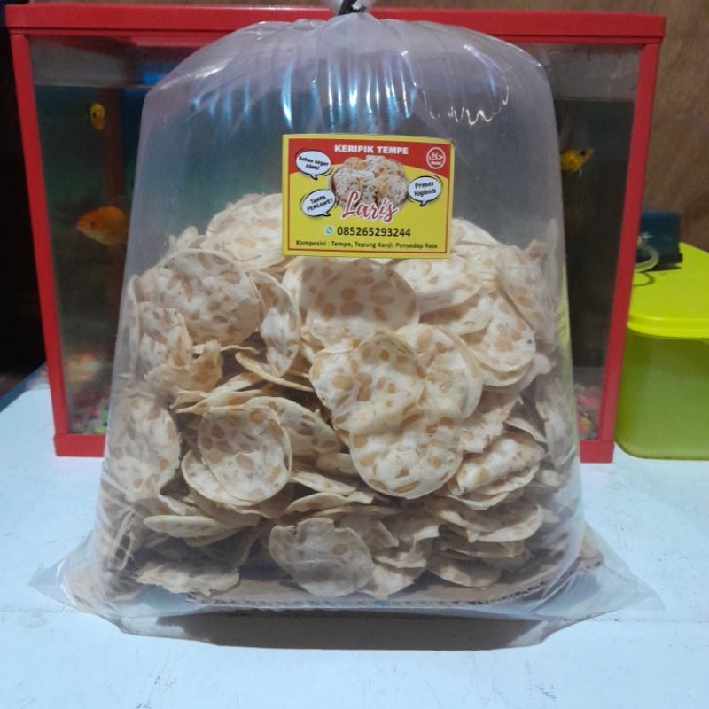 

kripik tempe kanji/tapioka 500gr, kripik tempe bulat, kripik tempe kekinian, kripik tempe kgan