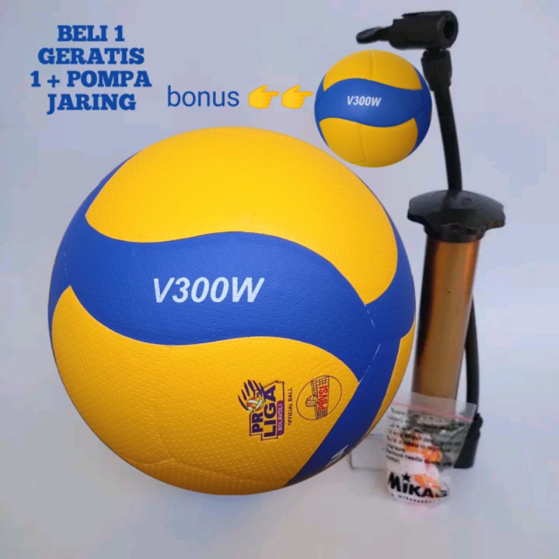 BOLA VOLLY GO MIKASA V300W,,