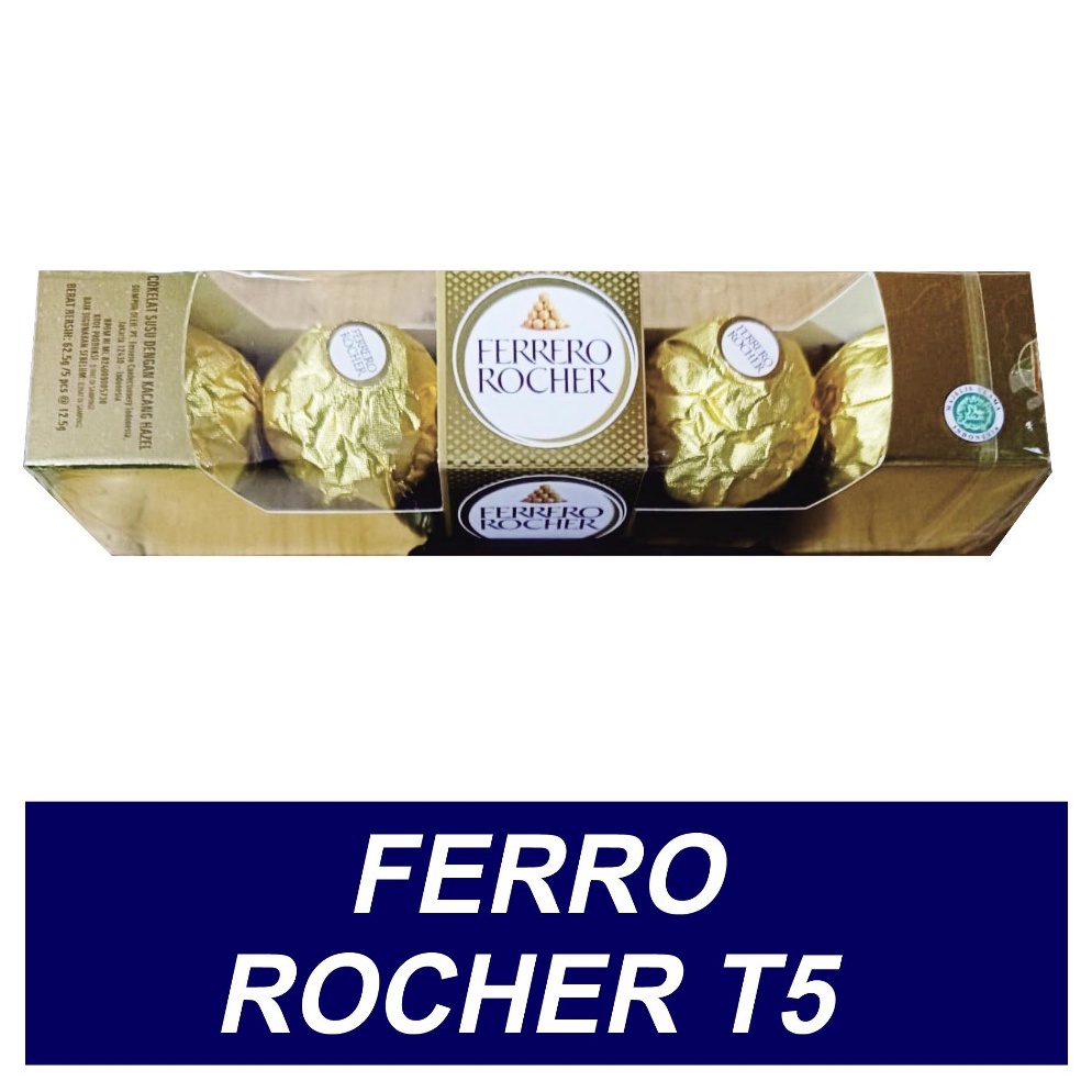 

Cuci gudang CHOCOLATE FERRERO ROCHER ISI 5 Exp Agustus 24 PROMO PROMO HALAL