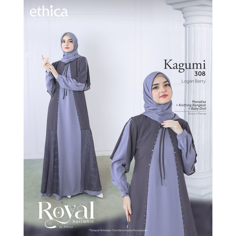 gamis ethica kagumi 308 logan berry || royal 13 logan berry