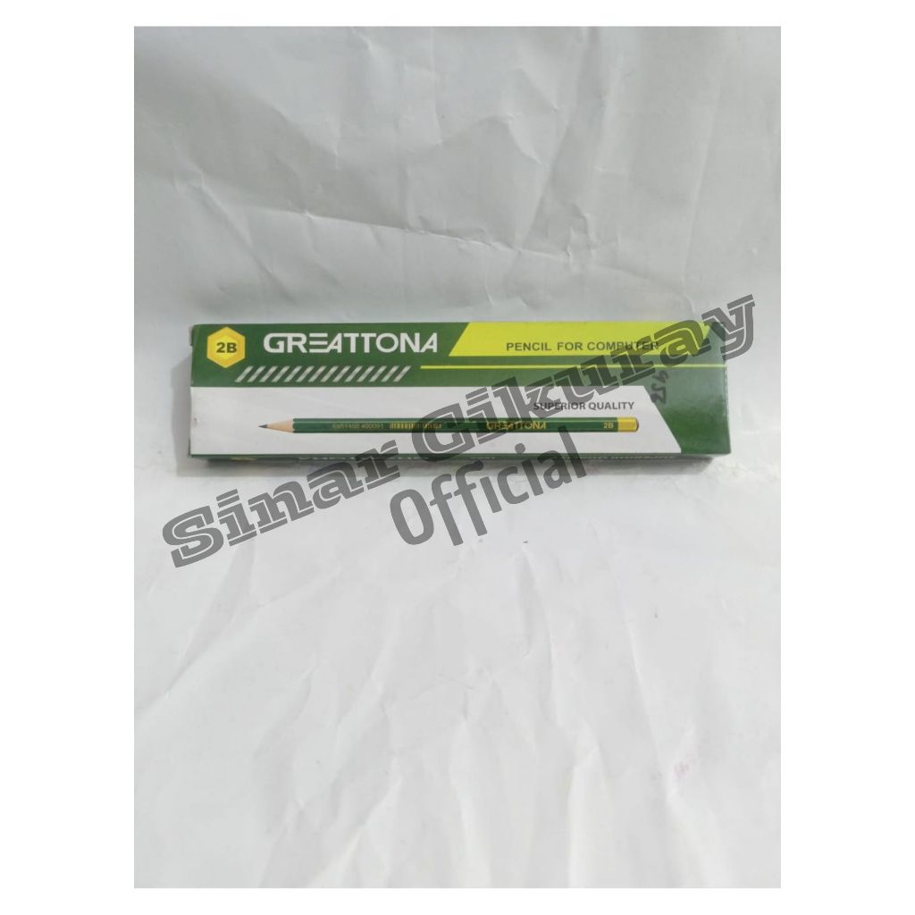 

PENSIL GREATTONA 2B ISI 12PCS
