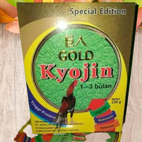 kyojin Gold Spesial Edition repack 125gr - spesial ayam cepat besar - kyojin gold spesial pertumbuha
