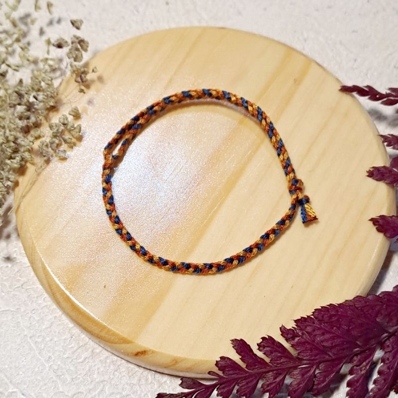 (CUSTOM) GELANG TALI SLIDING KNOT 3 WARNA| gelang v bts / gelang bts / gelang tali / gelang couple /