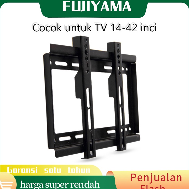 MZA Fujiyama Bracket TV Dudukan LCD TV LED Yang Dapat Disesuaikan14 inch42 inch e Produk Premium