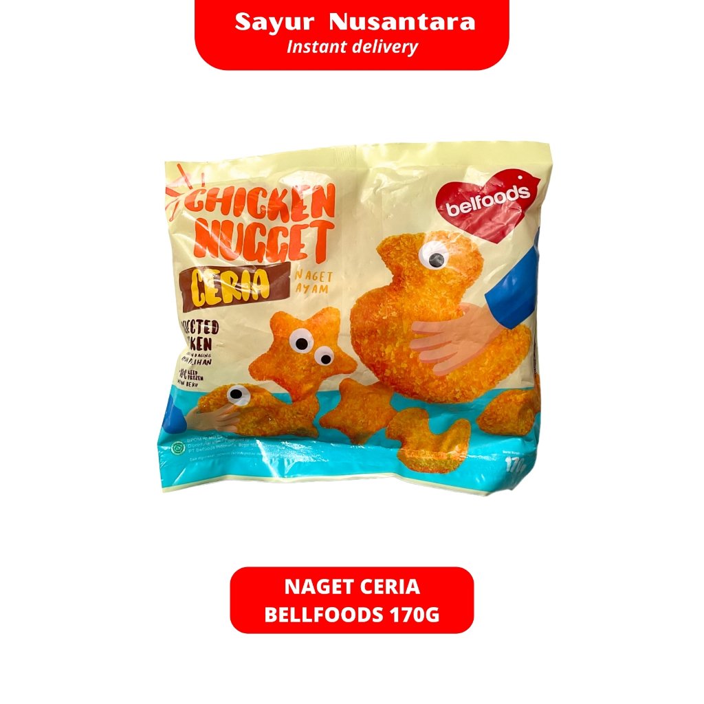 

Naget Ceria Bellfoods 170gr - Sayur Nusantara