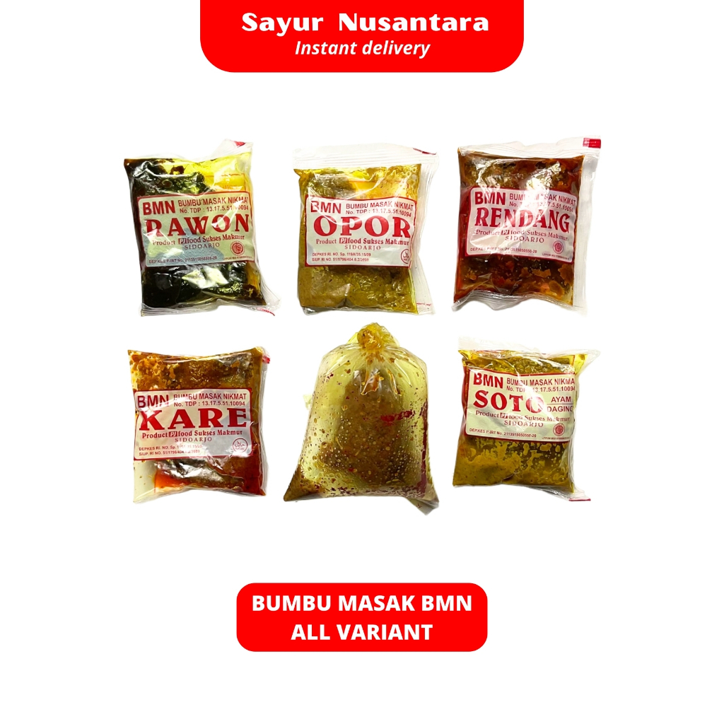 

Bumbu BMN ALL VARIANT - Sayur Nusantara