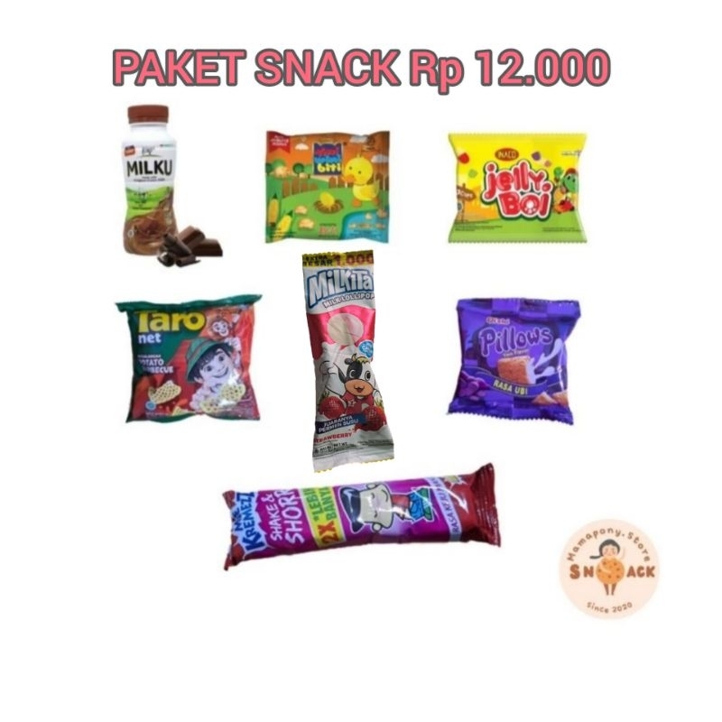 

Paket Snack Ulang Tahun/Bingkisan Ulang Tahun Termurah/Goodie Bag/Souvenir 12.000