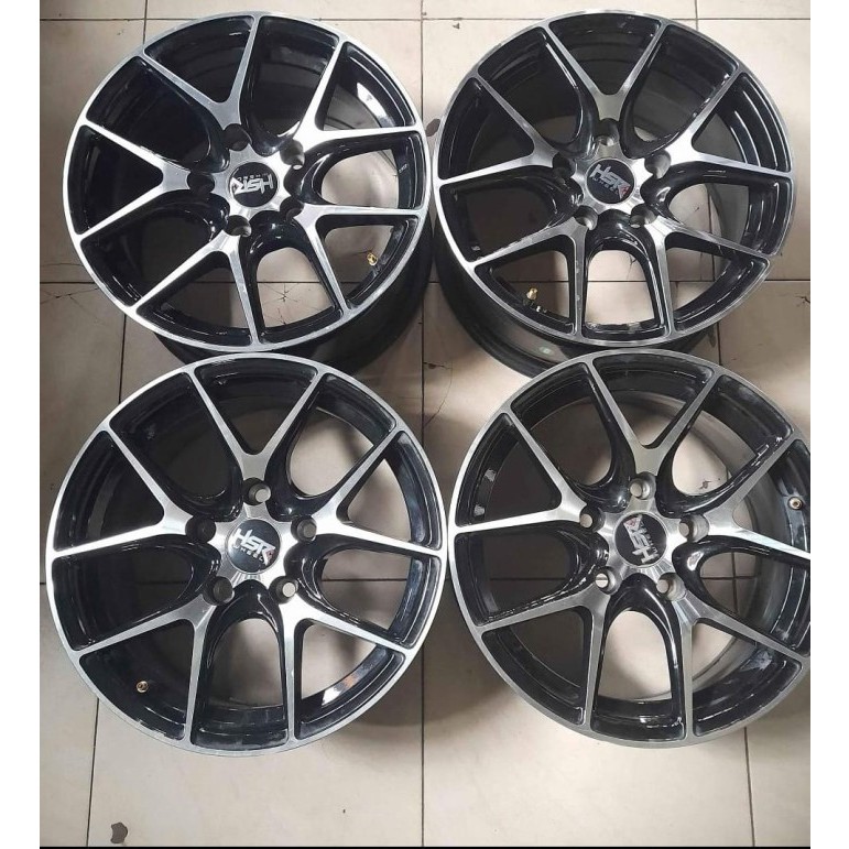 Velg Mobil Bekas Ring 15 Lubang Baut 5 TOREY HSR R15X7 5X114,3 ET42