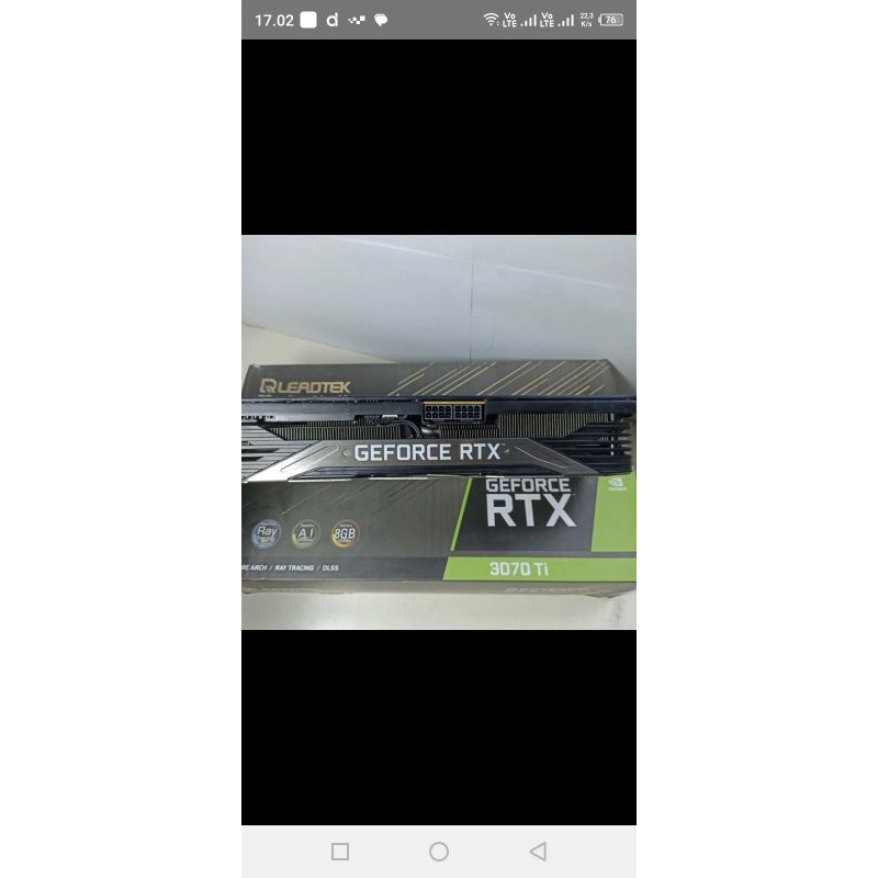NVIDIA GFORCE RTX 3070