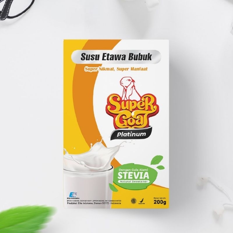 

[PROMO]Susu Kambing Etawa SuperGoat Platinum 1kg