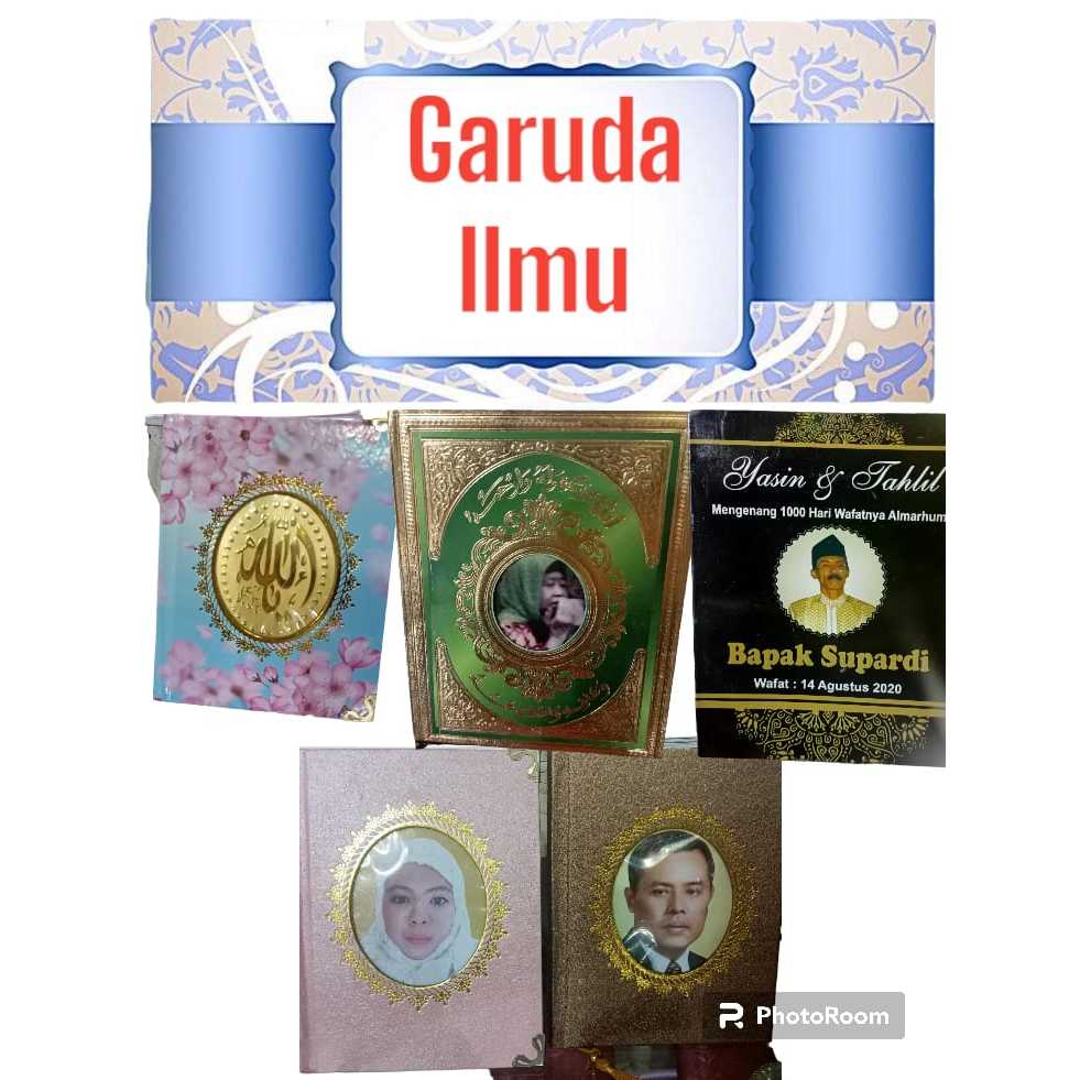 Yasin Dan Tahlil Custom Hard Cover A6 Putra Bahari