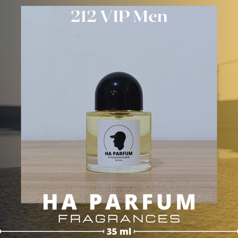 HA PARFUM | 212 VIP Men 35ml brd | Eau De Parfum parfum unisex parfum premium parfum tahan lama