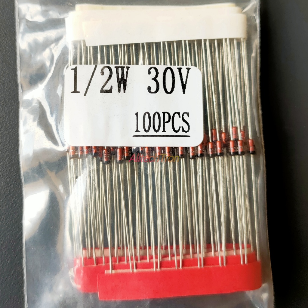 Selalu_Juara Dioda Zener Diode Zener 1/2W 3V 5V 9V 12V 15V 18V 20V 24V 27V 30V 33V 36V 39V 47V Zener
