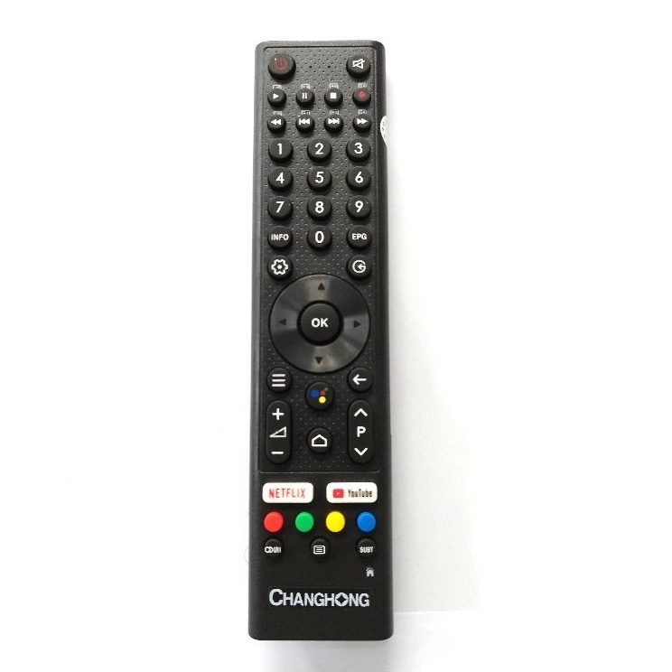 Td REMOT REMOTE TV CHANGHONG SMART TV LED ANDROID L3H7 L4H7 L43H7 L32H4  Diskon Promo