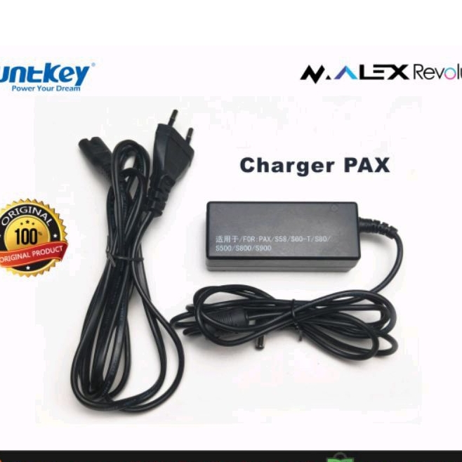 charger cas edc pax s900
