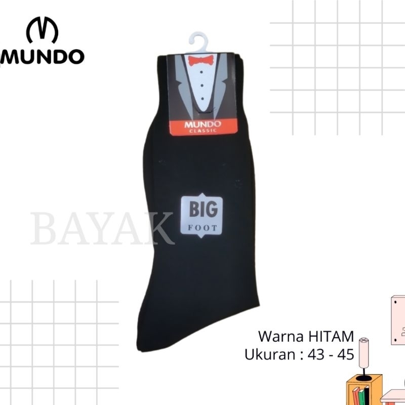 Mundo, kaos kaki bigfoot, kaos kaki mundo classic