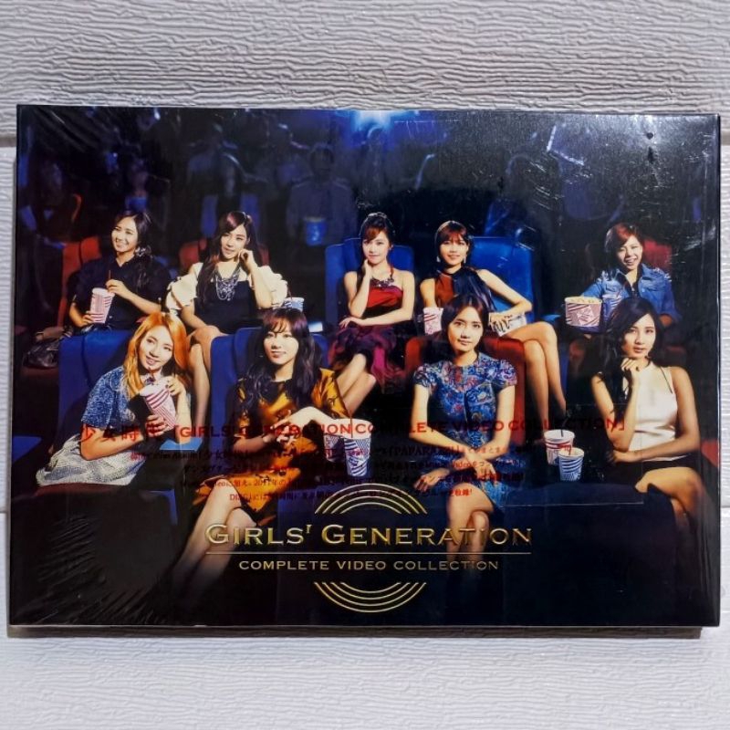 CD Girls Generation Complete Video Collection Original 3DVD