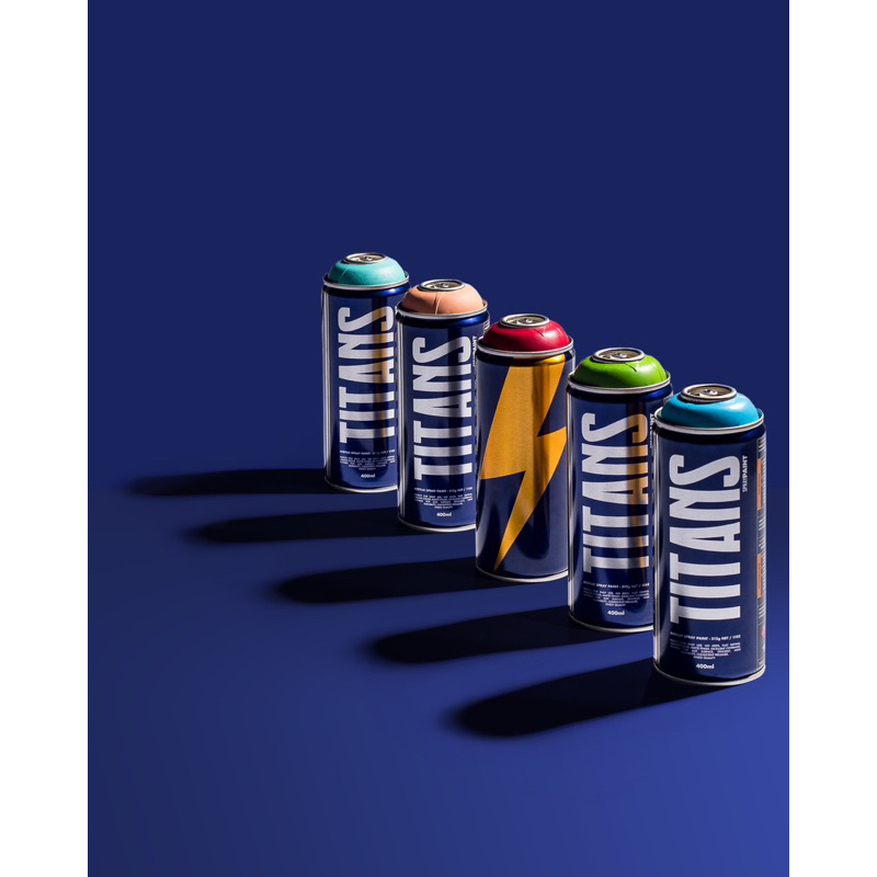 Cat Semprot Graffiti TITANS Spray Paint 400ml