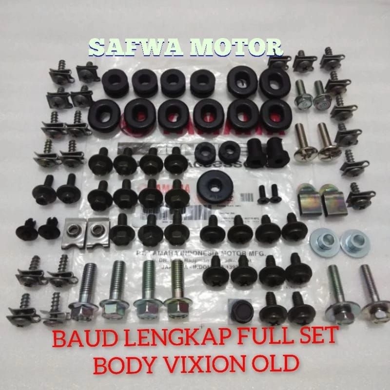 baut lengkap vixion old baut full set yamaha vixion baut vixion lengkap