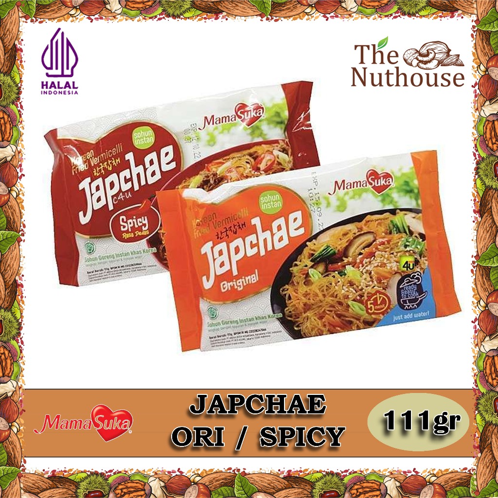 

MAMASUKA Japchae Instant Korean Fried Vermicelli / Soun Goreng Korea Instan [HALAL]
