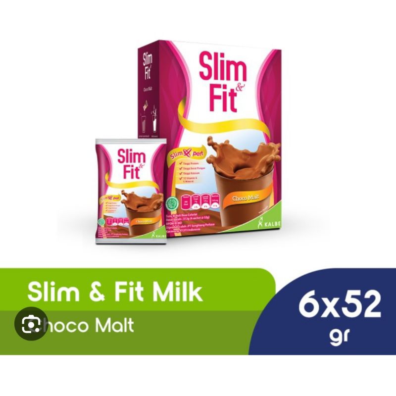 

slim&fit choco malt 400 gram