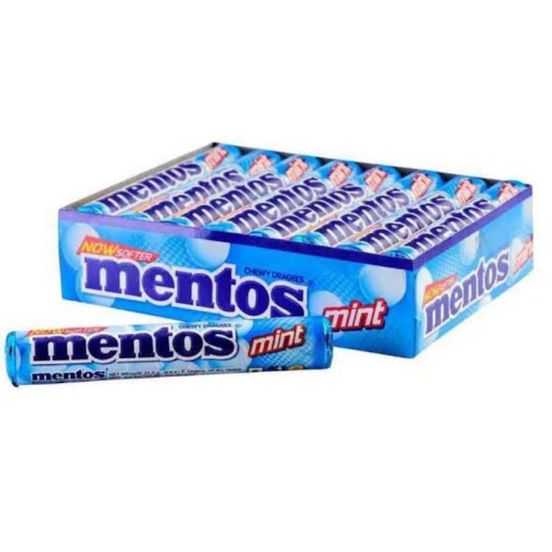 

Mentos Roll Mint Permen [14 PCS]